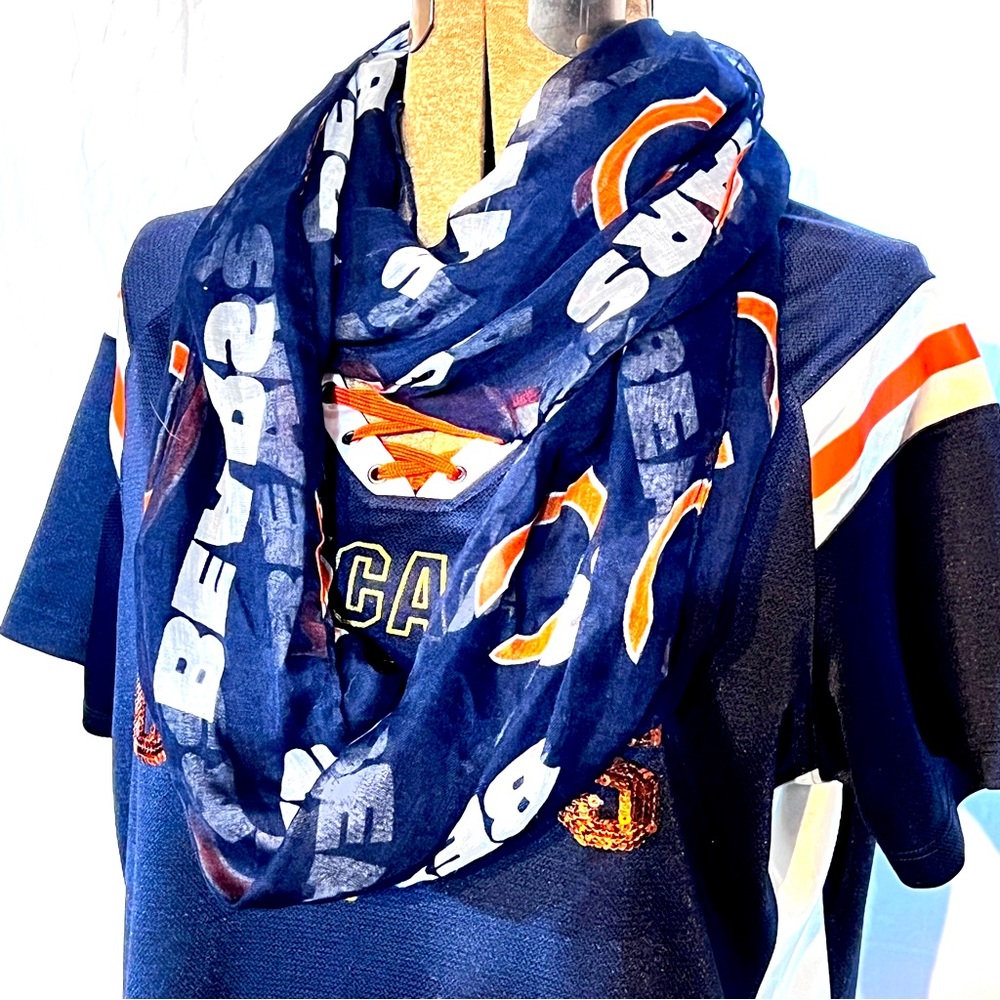 Chicago Bears NFL Ladies Infinity Fashion Scarf